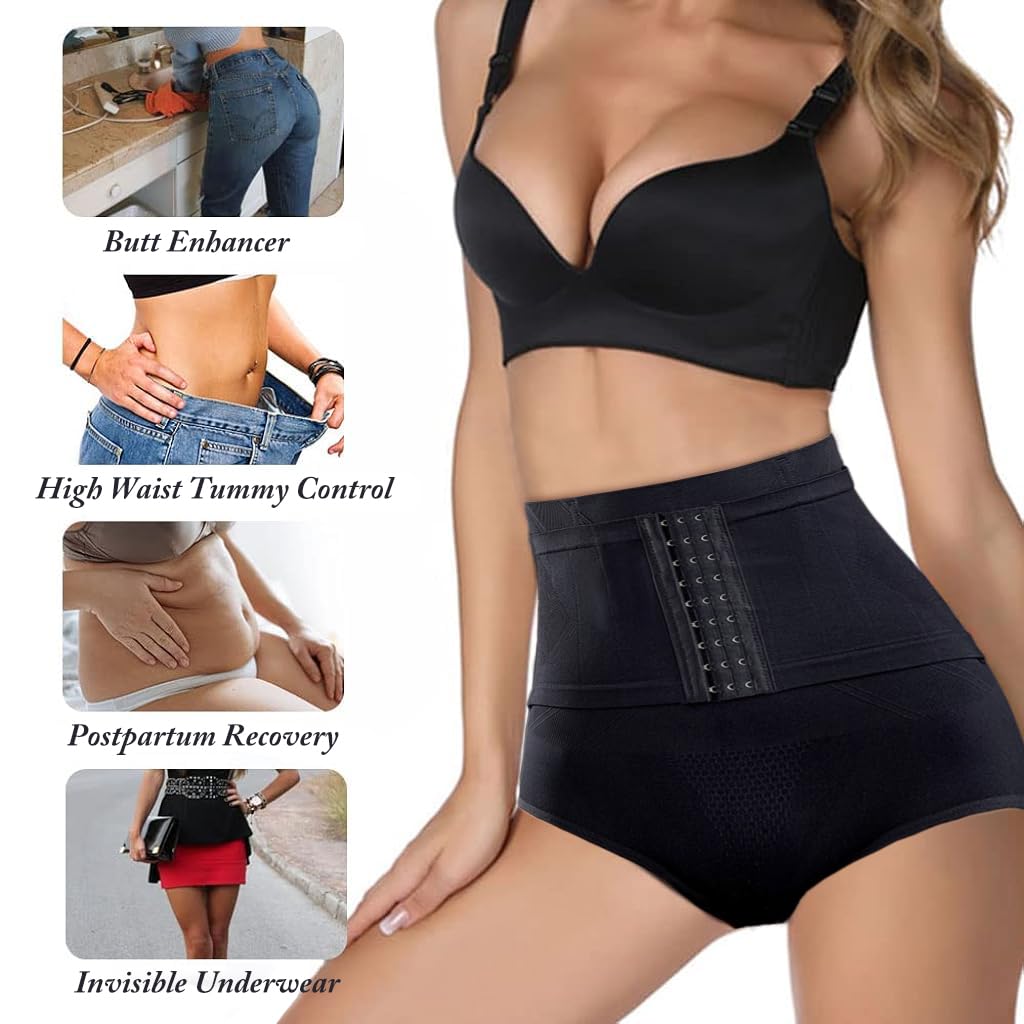 PALAY Tummy Control Thong Panty for Women High Waist Elastic Shapewear for Women Seamless Bodyshaping Thong Panty, L PALAY Tummy Control Thong Panty for Women High Waist Elastic Shapewear for Women Seamless Bodyshaping Thong Panty, L